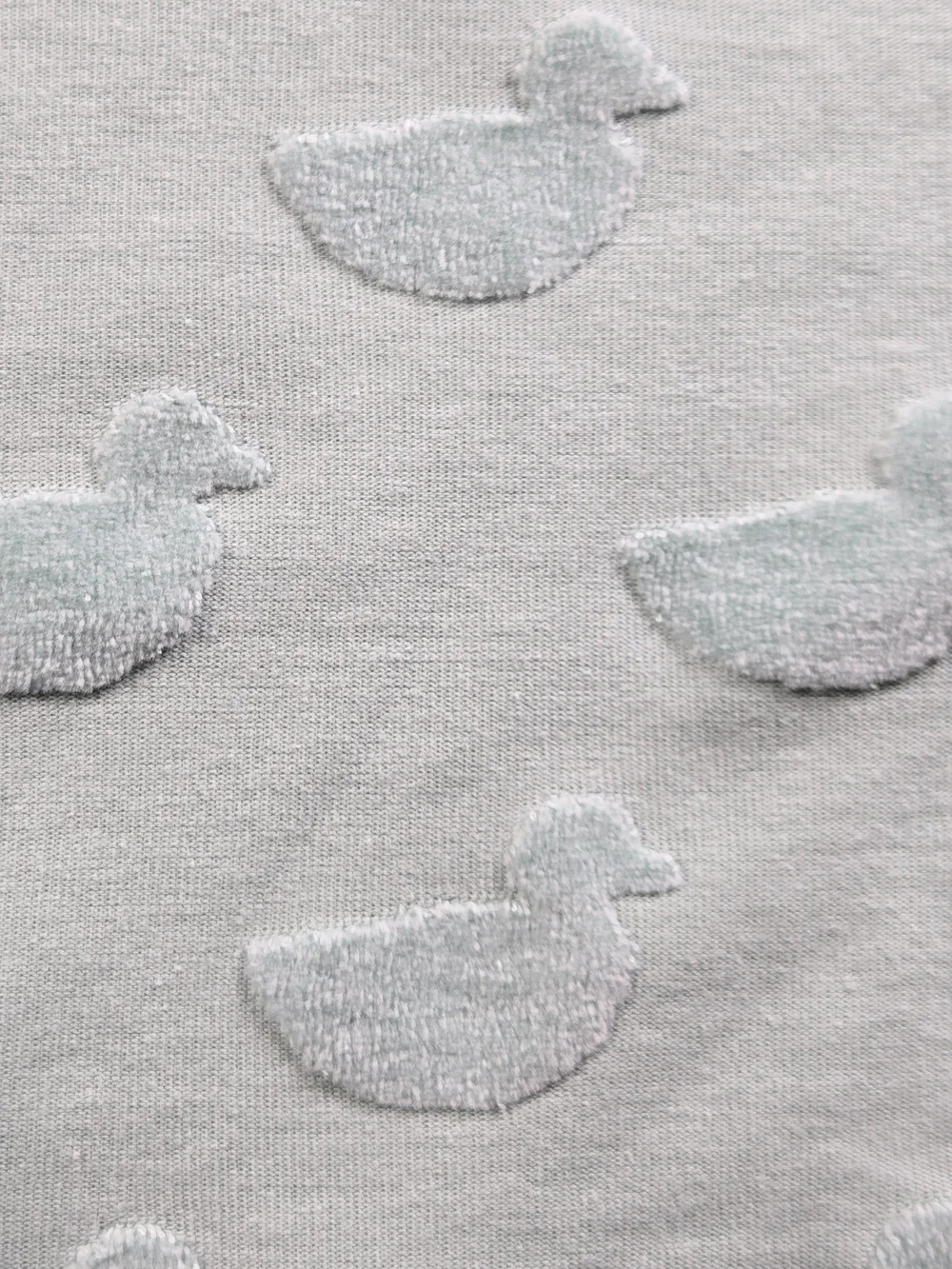 cloud island Mint Green Duck Terry Matching Set - 18M